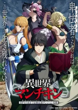 Смотреть аниме онлайн Манчкин в ином мире: Быстрейшее покорение подземелья с единицей здоровья