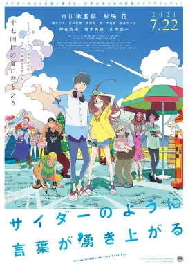 Смотреть аниме онлайн Слова пузырятся подобно газировке