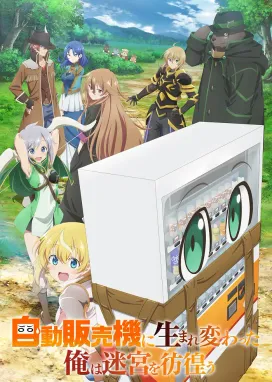 Смотреть аниме онлайн Я переродился торговым автоматом и скитаюсь по лабиринту